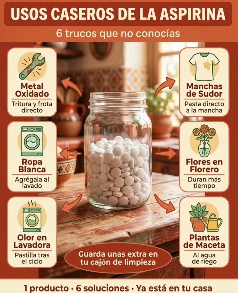 7 Usos Sorprendentes de la Aspirina en el Hogar que Muy Pocas Personas Conocen