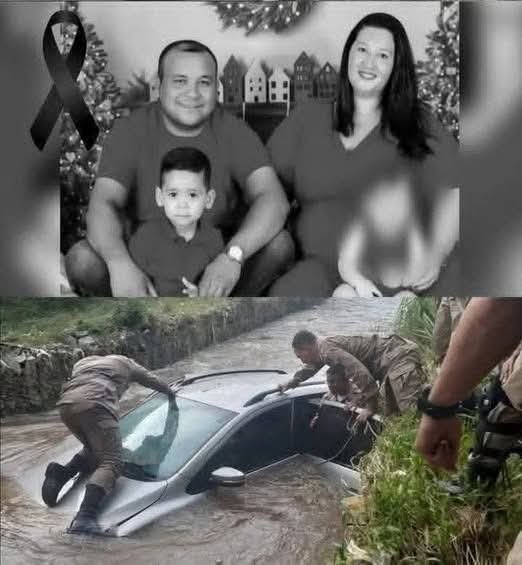 LA DESGARRADORA PÉRDIDA DE UNA FAMILIA ARRASTRADA POR LA CORRIENTE