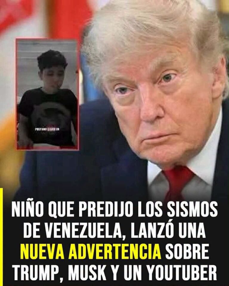 Niño que habría predicho sismos en Venezuela lanza advertencia sobre Trump, Musk y MrBeast: qué se sabe