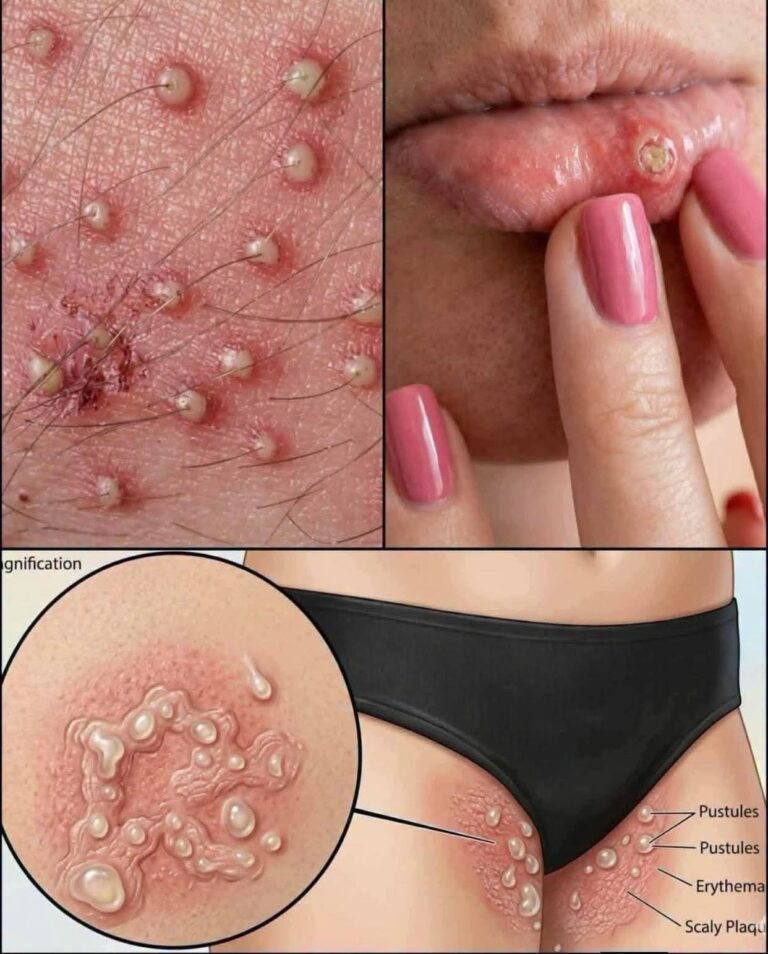 Tipos de erupciones en la piel