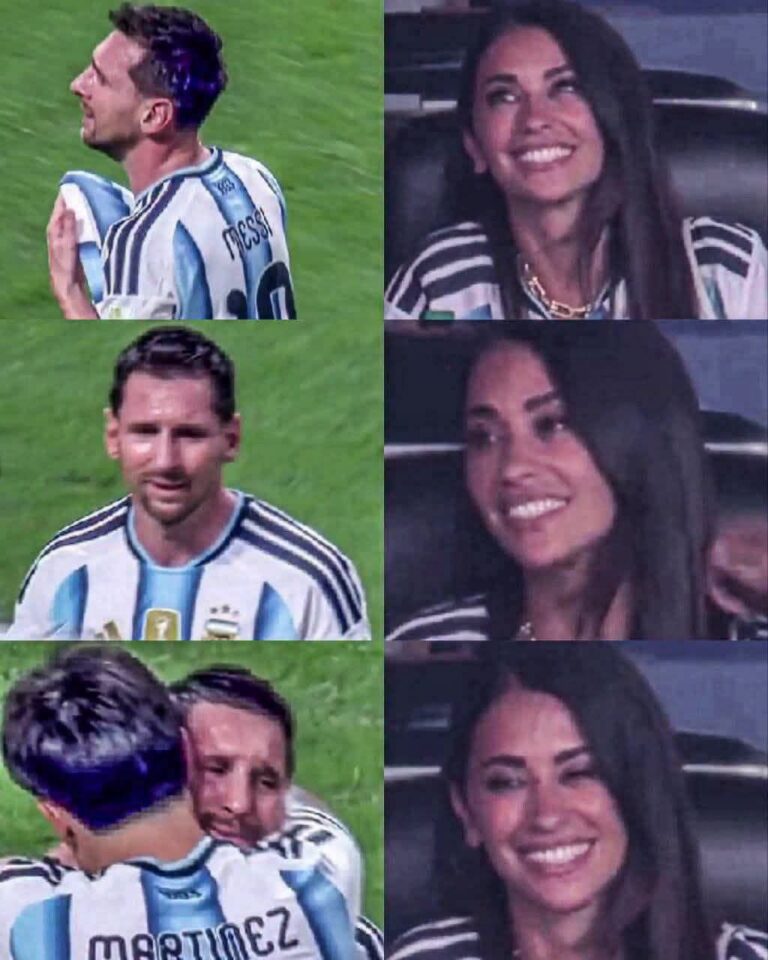 Antonela Roccuzzo rompió en llanto tras la remontada de Argentina: qué hizo después