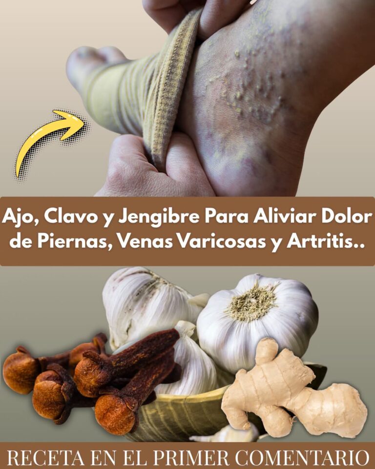 Ajo, Clavo y Jengibre: Alivio Natural para el Dolor y las Varices