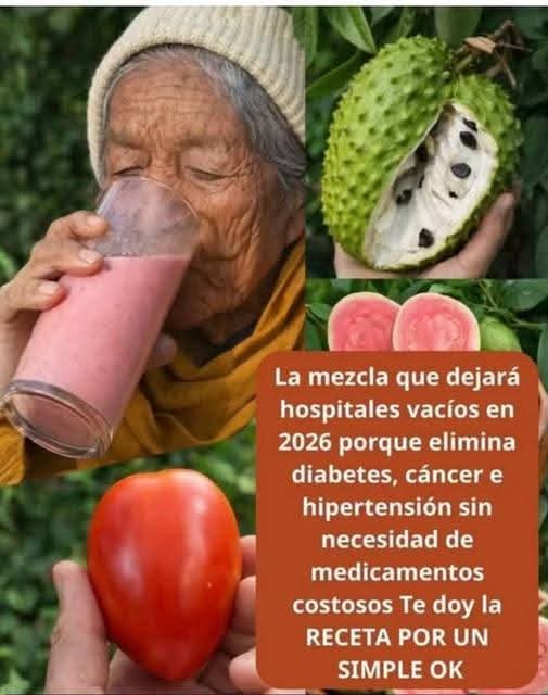 Jugo de guanábana y tomate: qué aporta y por qué no cura diabetes, cáncer ni hipertensión