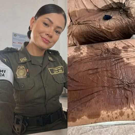 ¿Una joven policía fue grabada después de terminar su servicio? Esto es lo que realmente puede confirmarse sobre la imagen viral