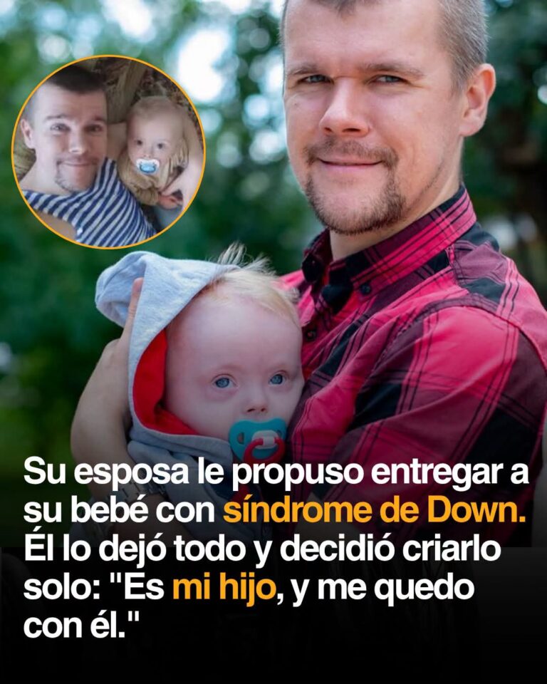 CUANDO SUPIERON QUE SU BEBÉ TENÍA SINDROME DE DOWN, LE PROPUSIERON ENTREGARLO. ÉL DIJO: «ES MI HIJO, Y ME QUEDO CON EL.