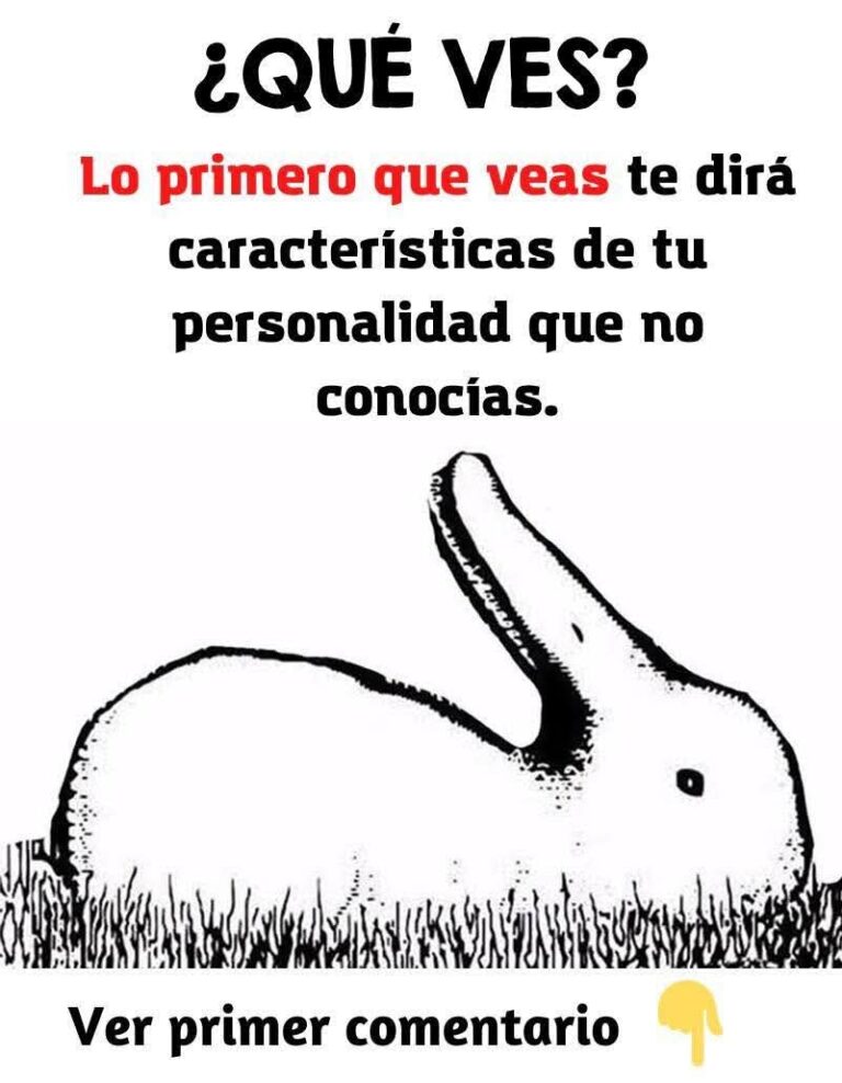 ¿Ves un pato o un conejo? Lo que esta ilusión realmente dice sobre tu cerebro