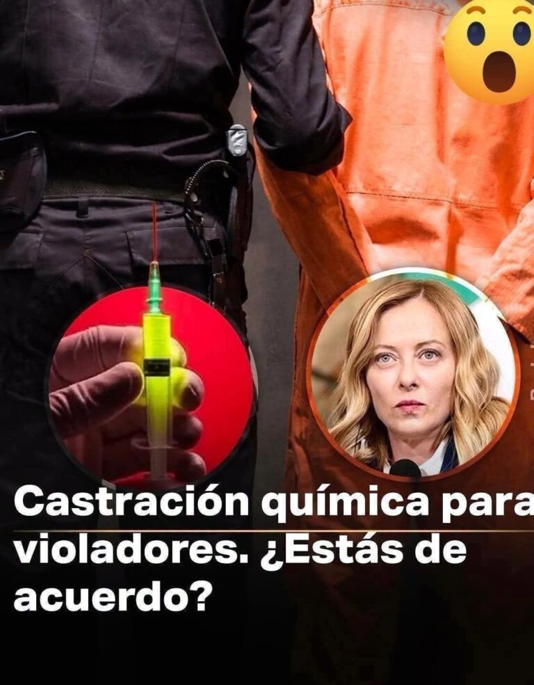 ¿Italia aprobó la castración química para violadores? Qué se decidió realmente y cómo funcionaría