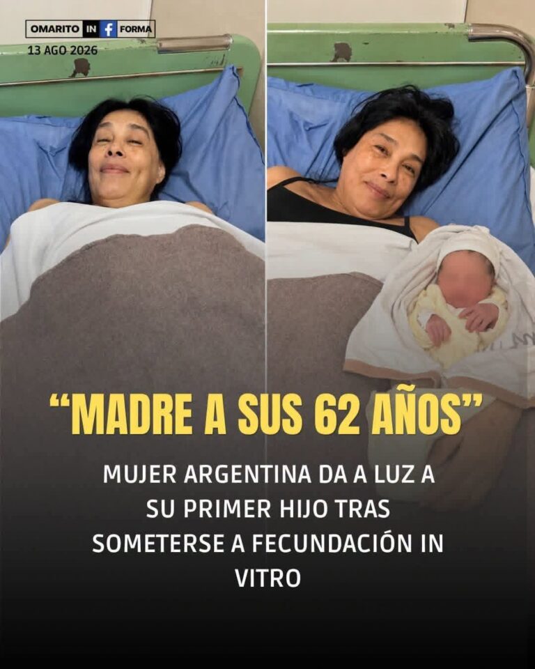 Madre a los 62 años: argentina cumple el sueño de tener a su primer hijo gracias a la fecundación in vitro