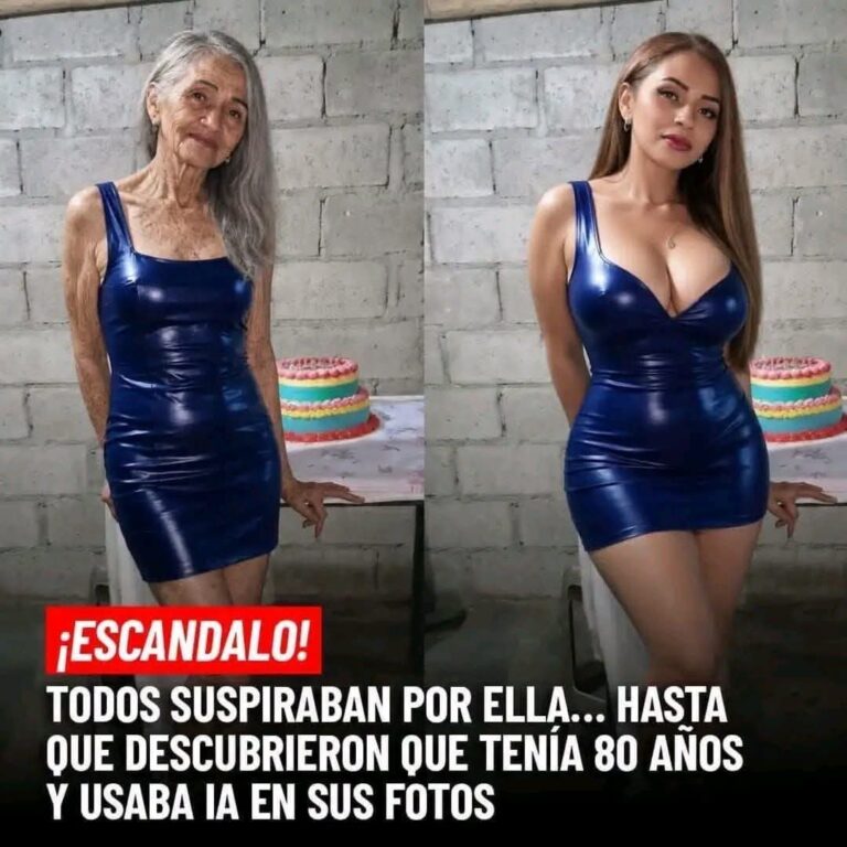 ESCÁNDALO! La imagen de una supuesta mujer de 80 años que sorprende a las redes sociales
