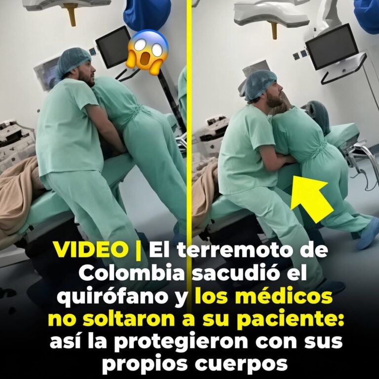 El terremoto en Colombia sorprendió a un quirófano y la reacción del personal médico conmovió a miles de personas