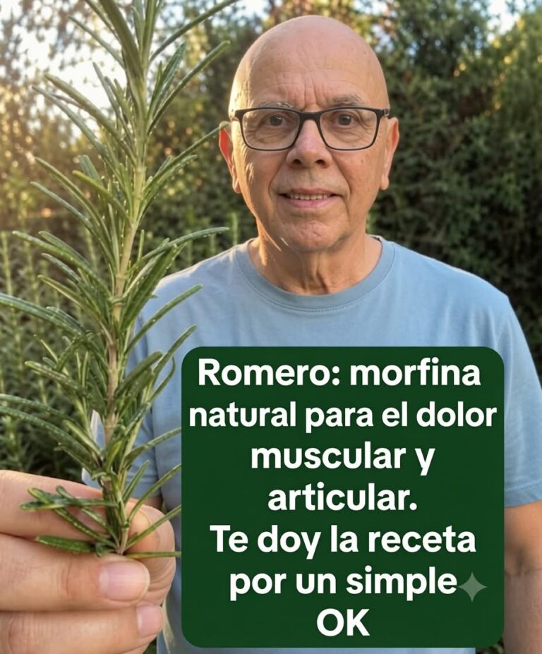 Romero la Morfina Natural para Aliviar el Dolor Muscular y Articular