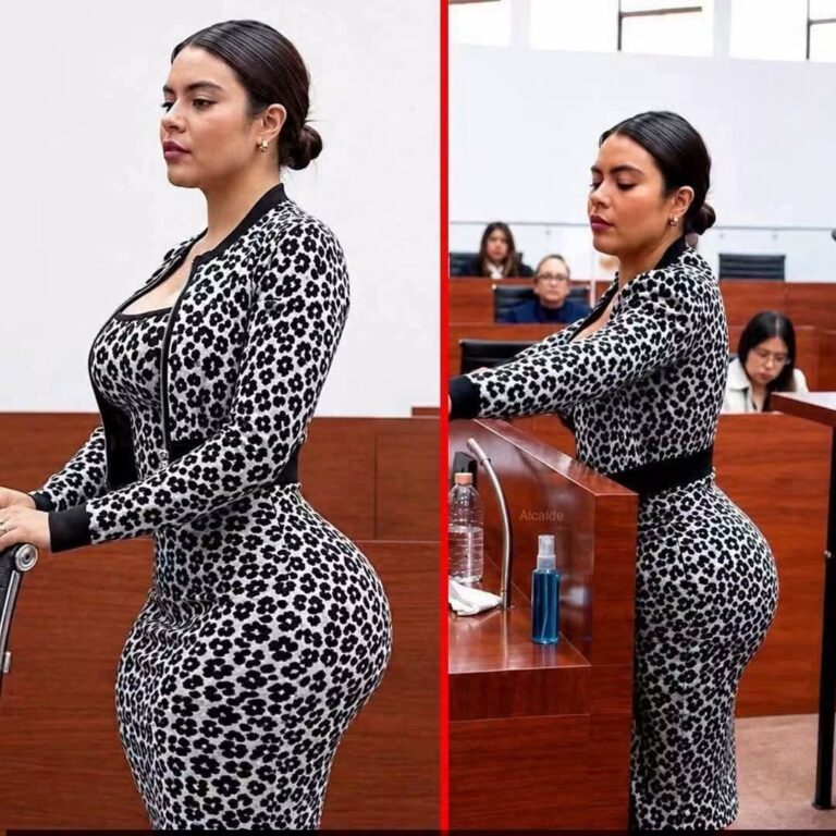 La pastora que llamó la atención por su particular vestimenta durante una jornada religiosa