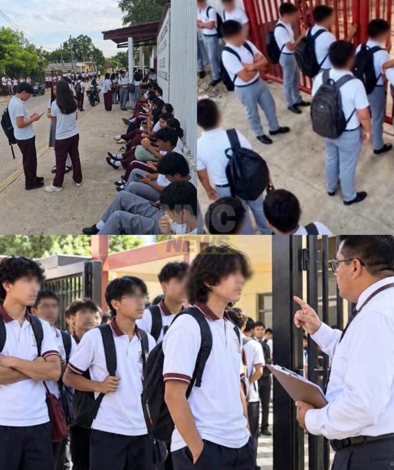 VIDEO: ¡NO LOS DEJARON ENTRAR! Alumnos fueron rechazados por llevar el cabello largo a la escuela