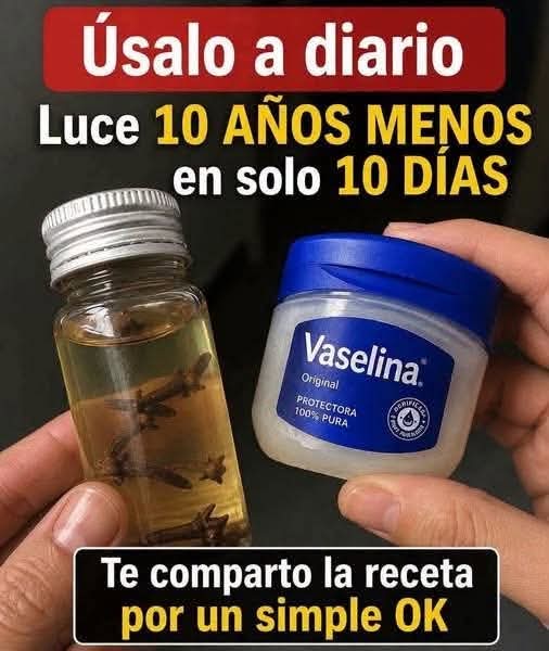 Vaselina con clavo para las arrugas: qué puede hacer y por qué no es “colágeno natural